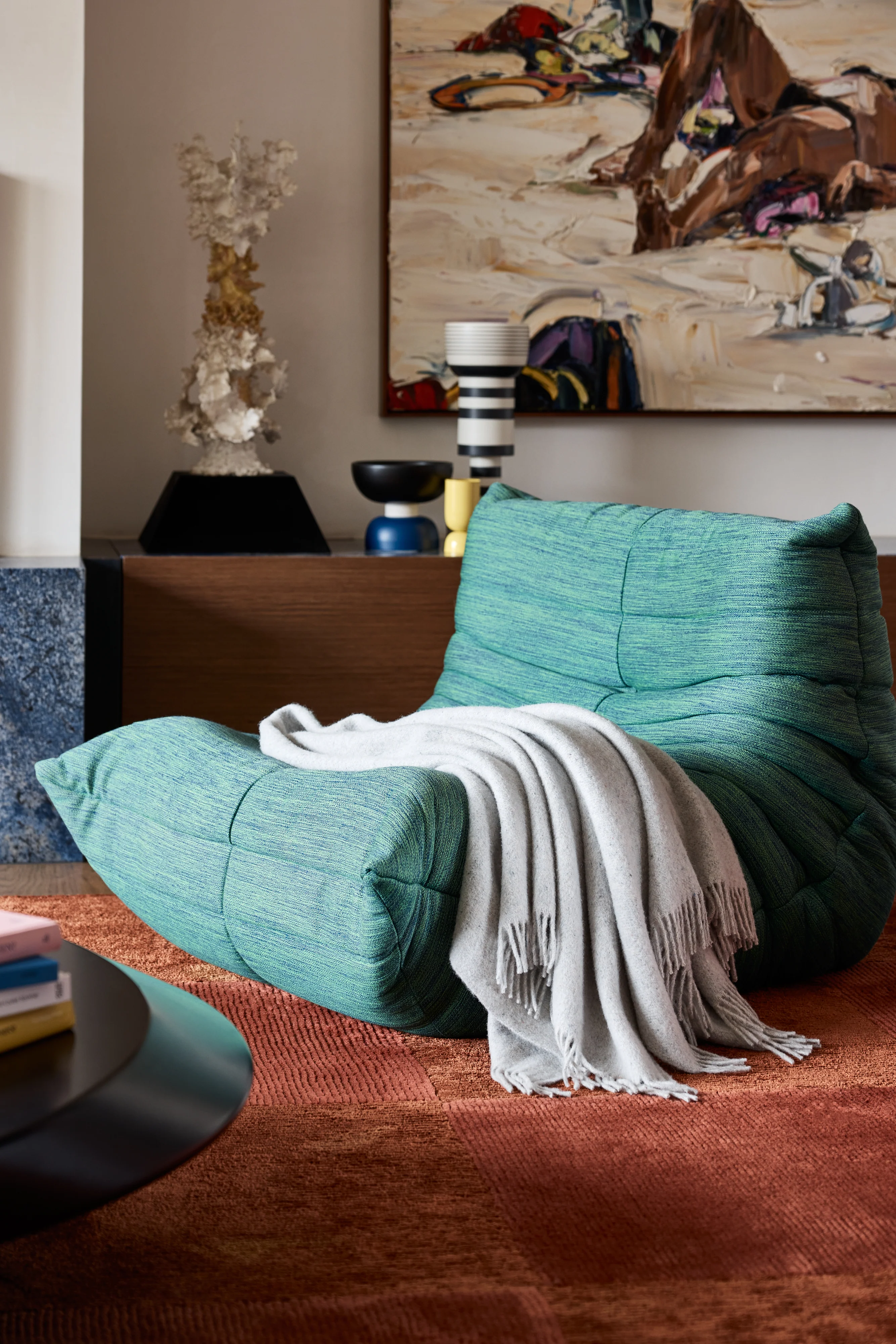 Classic Throw in Dove Grey - Image 3