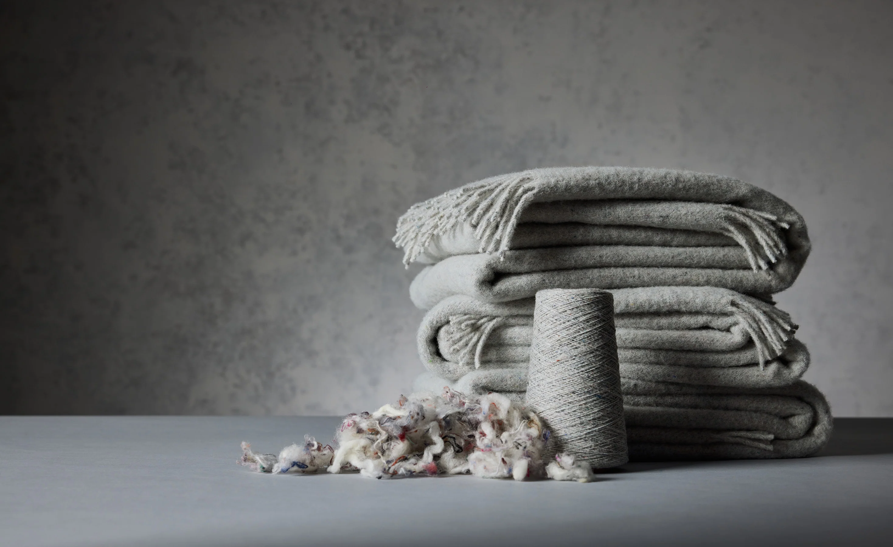 Classic Throw in Dove Grey - Image 6