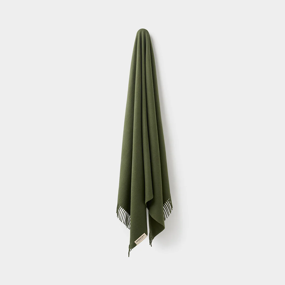 Essential Throw in Olive - Image 3