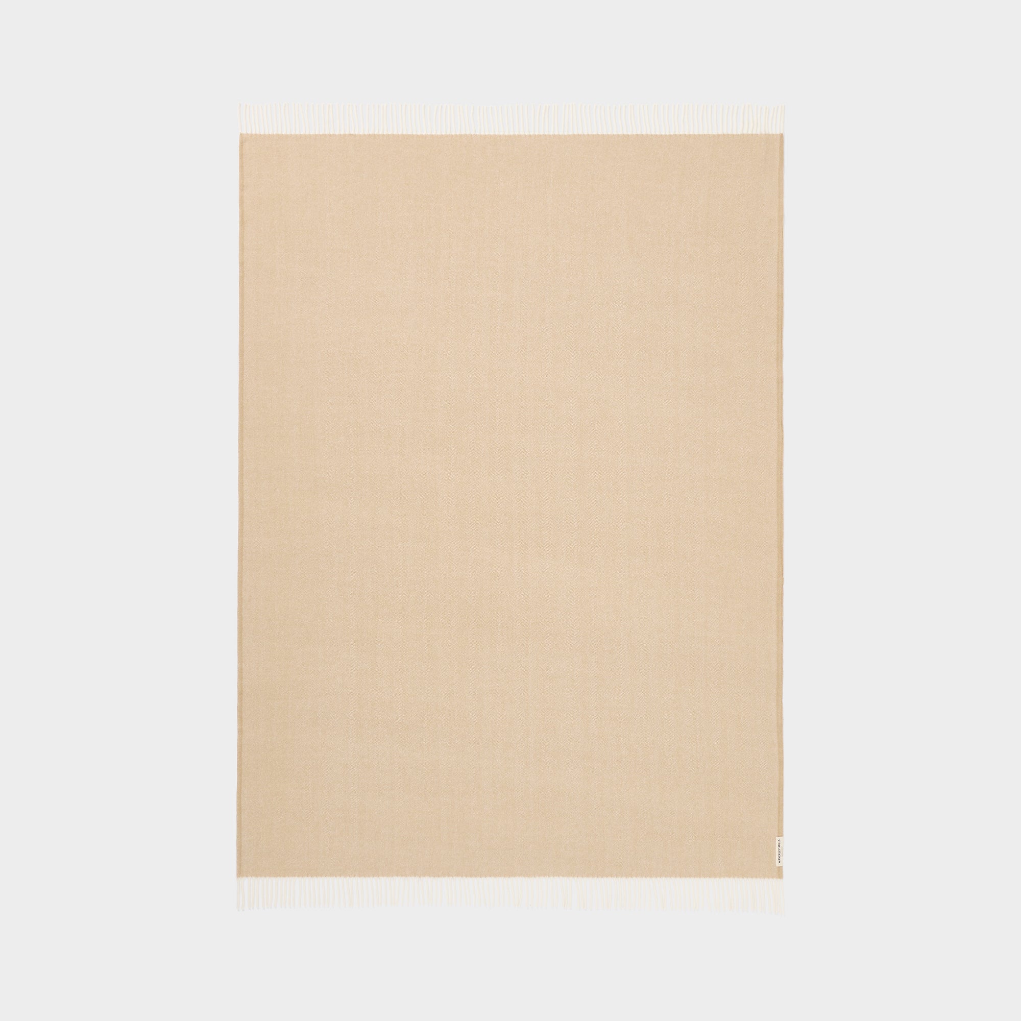 Herringbone Throw in Sand - Image 5