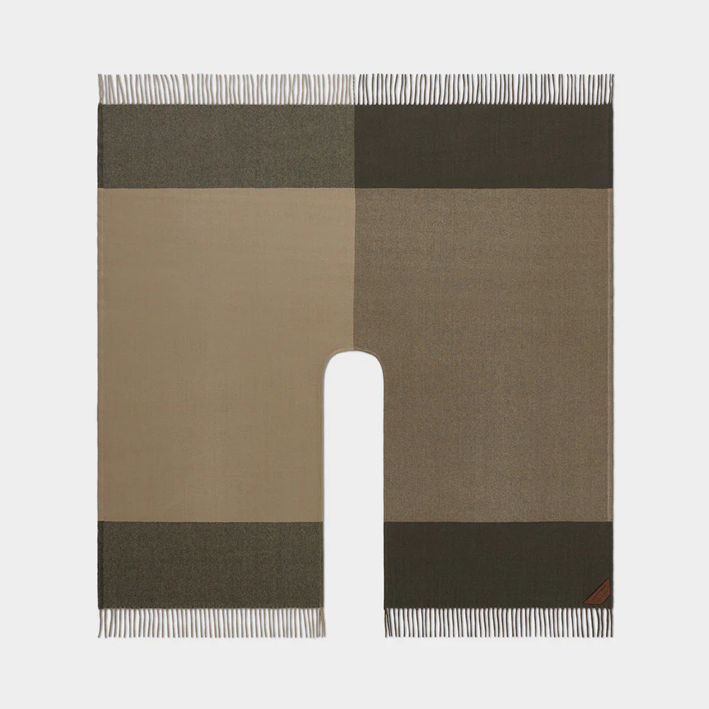 The Frame Cape by Genevieve Smart in Axis Olive - Image 4