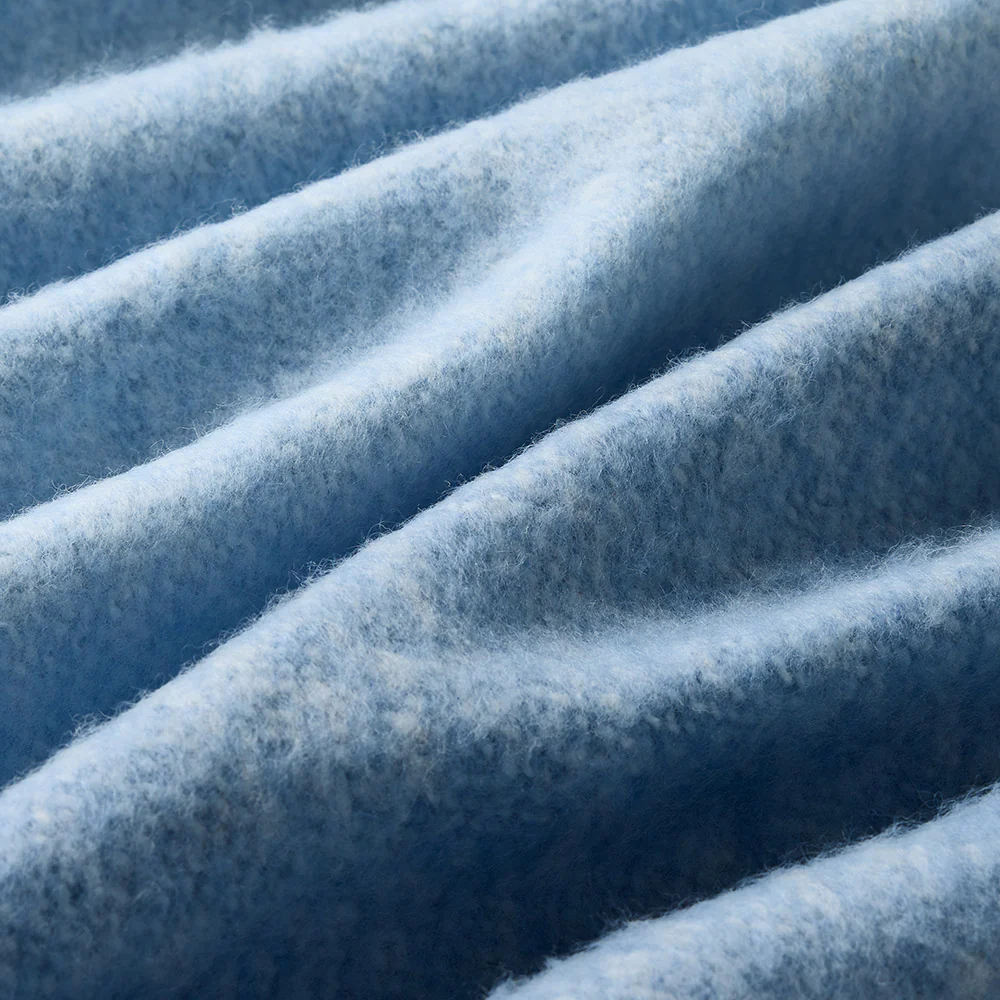 The Signal Scarf by Genevieve Smart in Frequency Blue - Image 3