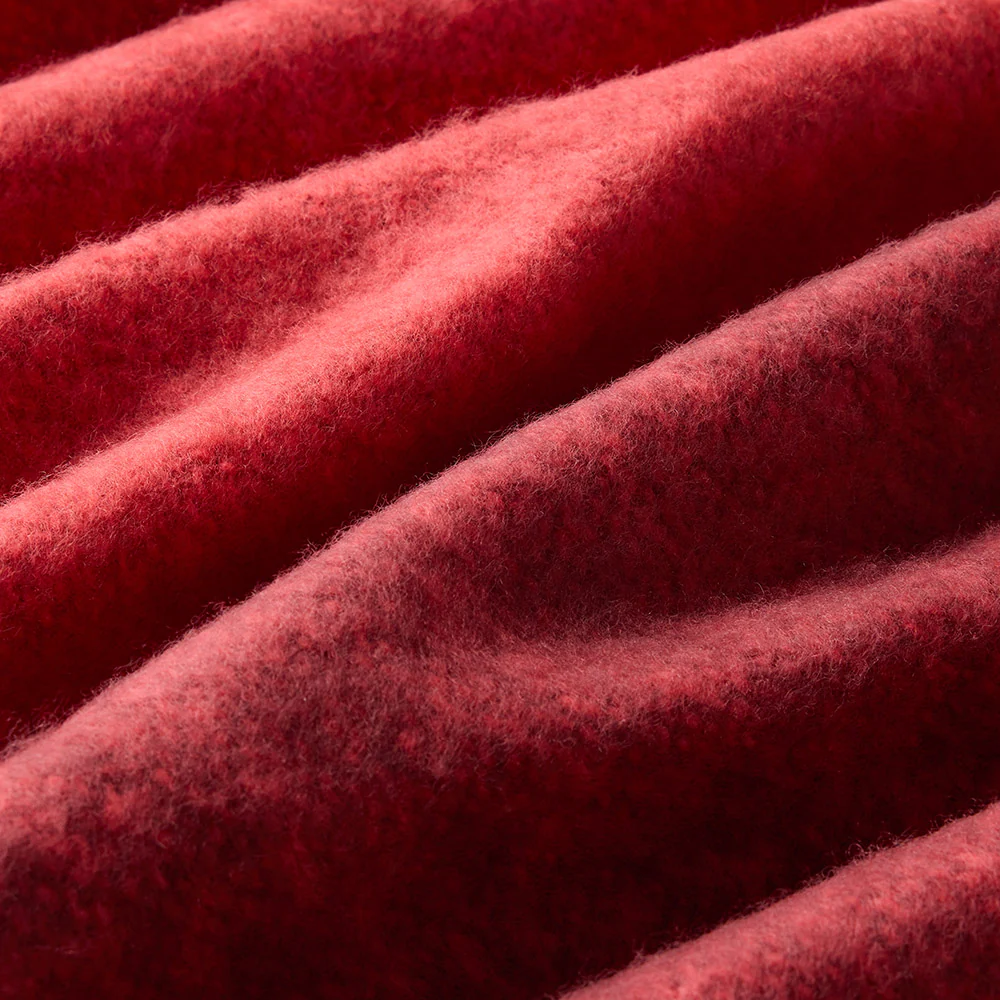 The Signal Scarf by Genevieve Smart in Voltage Red - Image 3