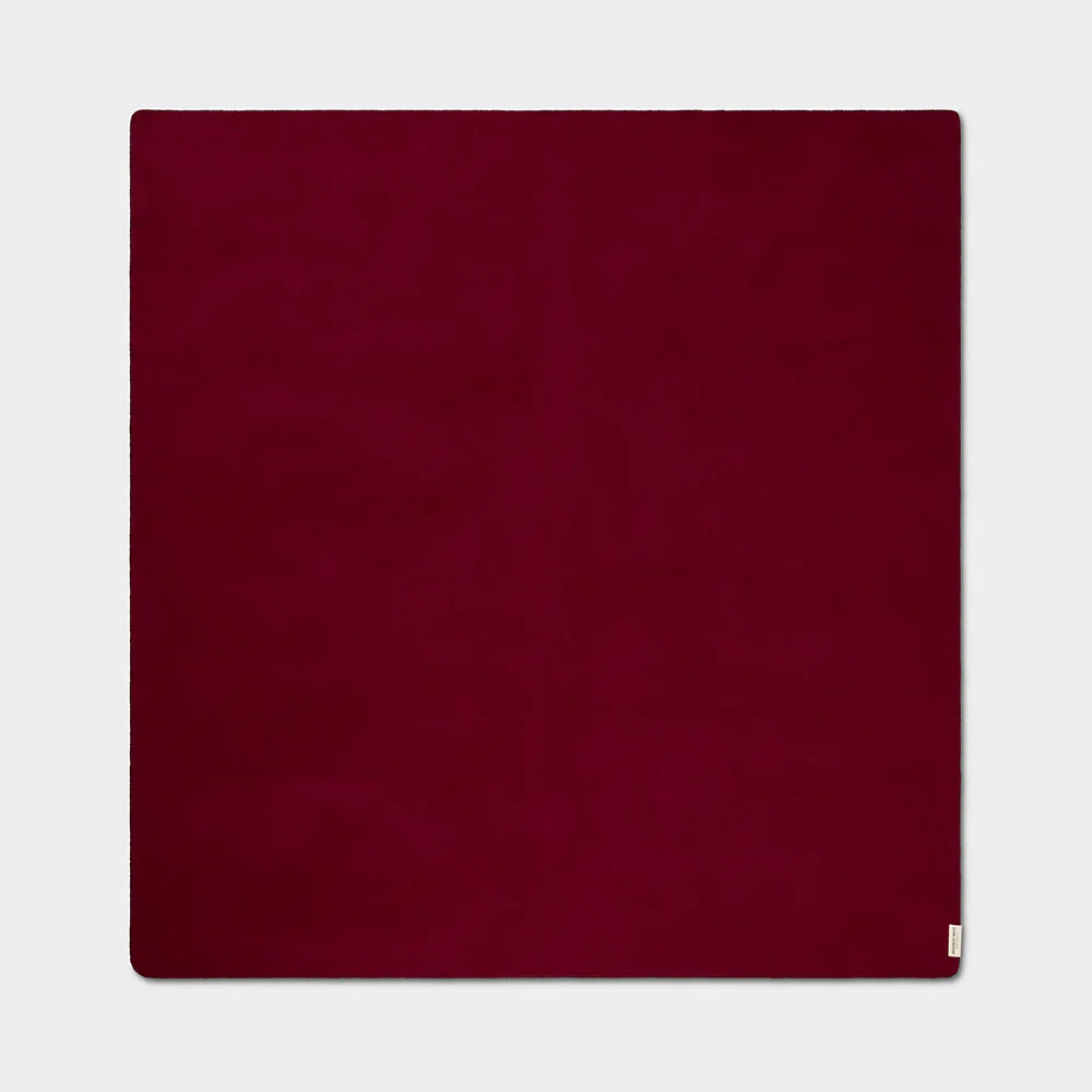 Wellington Blanket in Burgundy - Image 3
