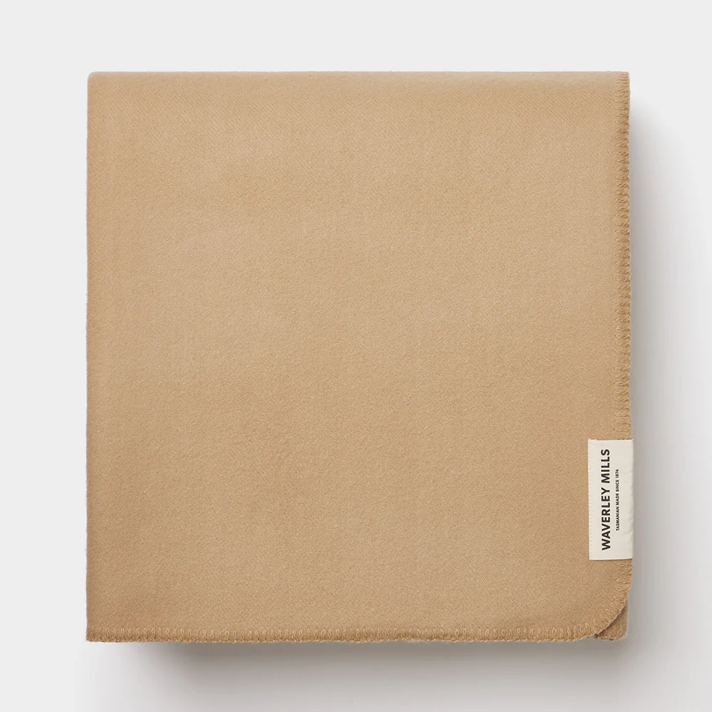 Wellington Blanket in Tan - Image 4